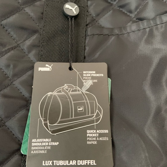NWT Puma Lux Tubular Duffel Bag - Picture 4 of 7